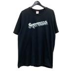 シュプリーム Supreme Chrome Logo Tee ブラック サイズ：L