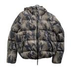 デュベティカ×ハイドロゲン DUVETICA×HYDROGEN DOWN JACKET カモフラ柄 ダウンジャケット ブラック サイズ:52