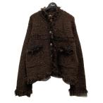 ショッピング比較 カレンソロジー Curensology ツイードカーディガン  CL306179ER 00 ブラウン サイズ：F