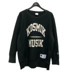 チャンピオン×アンダーカバー Champion×UNDERCOVER ロゴスウェット C8 B009 ブラック サイズ:M