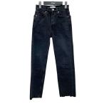[ снижение цены ]RE|DONE Denim брюки 29106008452860 черный размер :24 ( Wakayama магазин )