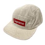 ショッピングsupreme シュプリーム Supreme 24AW Corduroy Camp Cap コーデュロイキャップ ホワイト