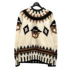 ディースクエアード DSQUARED2 21AW ベア ウールニット S71HA1091 ベージュ サイズ：L