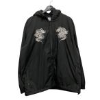 ブラックアイパッチ THE BLACK EYE PATCH DRAGONS FLEECE LINED HOODIE ジップジャケット ブラック サイズ