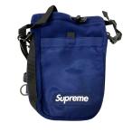  Supreme Supreme polartec sling bag сумка на плечо темно-синий 