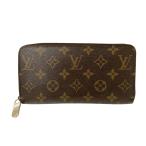 ショッピングルイ・ヴィトン ルイヴィトン LOUIS VUITTON ジッピーウォレット モノグラム ラウンドジップ長財布 M42616 ブラウン