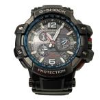 ショッピングg-shock ブラック カシオ CASIO G-SHOCK アナログウォッチ GPW 1000 ブラック