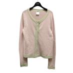 シャネル CHANEL カシミヤカーディガン P20851W03126 ピンク サイズ：42