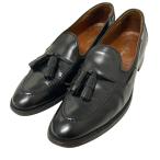【値下げ】BROOKS BROTHERS タッセルローファー ブラック サイズ：8 (和歌山店)