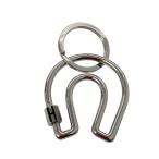  Hermes HERMESfe-ru*a*shu Val кольцо для ключей серебряный 