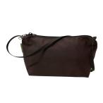 エルベシャプリエ Herve Chapelier ナイロンスクエアショルダーバッグ ブラウン