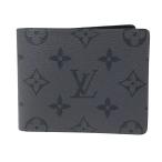 ルイヴィトン LOUIS VUITTON ポルトフォイユ・スレンダー モノグラム 2つ折り財布 M80906 グレー