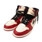 ショッピングair ナイキ NIKE AIR JORDAN 1 RETRO HIGH OG ハイカットスニーカー DZ5485 612 ホワイト×レッド サイズ：28.5