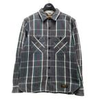 ネイバーフッド NEIGHBORHOOD LUMBER C-SHIRT チェックネルシャツ 181ARNH SHM03 ネイビー×グリーン サイズ：S