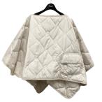 ４５アールピーエム 45rpm キルトポンチョ 70910093 ホワイト