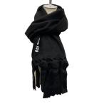 ロロ・ピアーナ LORO PIANA×Hiroshi Fujiwara カシミヤマフラー ブラック