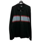 ショッピングstussy ステューシー stussy ジップアップジャケット ブラック サイズ：L