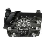  Supreme Supreme 21SS Bandana Tarp Side Bag сумка на плечо черный 