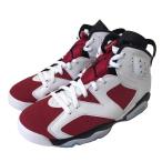 NIKE 「AIR JORDAN 6 RETRO」エアジョーダン6レトロ スニーカー ホワイｘレッド サイズ：27．5cm (原宿店) 220309