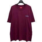 シュプリーム Supreme 2022SS Washed Handstyle S S Top 胸ロゴクルーネックTシャツ ワインレッド サイズ：M