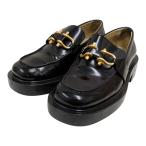 ボッテガヴェネタ BOTTEGA VENETA チャンキーローファー ブラック サイズ:40