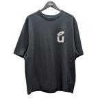 ユニオン UNION U-HALO TEE プリントTシャツ ブラック サイズ:IV