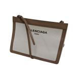 バレンシアガ BALENCIAGA キャンバスショルダーバッグ ホワイト
