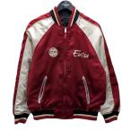 エヴィス EVISU リバーシブル スカジャン レッド サイズ:S
