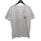 クロムハーツ CHROME HEARTS バックホースシュープリントTシャツ ホワイト サイズ:L