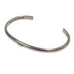 wa can серебряный Smith wakan silver smith K18 Mark имеется поверхность кольца браслет BN-011