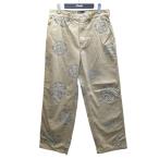 ショッピングstussy ステューシー×デニムティアーズ stussy×Denim Tears SS WREATH CHINO チノパン 316091 ベージュ サイズ：30