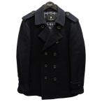 ブラックレーベルクレストブリッジ BLACK LABEL CRESTBRIDGE Pコート ネイビー サイズ：M