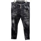 ショッピングディースクエアード ディースクエアード DSQUARED2 デニムパンツ グレー サイズ：50