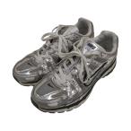 [ снижение цены ]NIKE P-6000 Metallic Silver Sail Black low cut спортивные туфли серый × серебряный размер :27.5cm