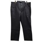 ショッピングmetal ディーゼル DIESEL P-METAL レザーパンツ ブラック サイズ：54