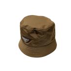 プラダ PRADA ナイロンバケットハット ベージュ サイズ：L