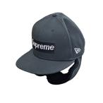 ショッピングsupreme シュプリーム×ニューエラ Supreme×New Era キャップ ブラック サイズ：7 3/8