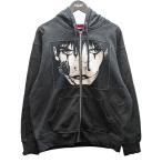シュプリーム Supreme The Crow Zip up Hooded Sweatshirt ジップフーディ ブラック サイズ：M