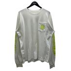 クロムハーツ CHROME HEARTS ロングスリーブTシャツ アイボリー×イエロー サイズ：XL