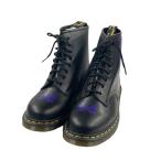 【値下げ】Needles×Dr．Martens 「8 Holes Stripe Boot」 ８ホールブーツ ブラック サイズ：UK8 (名古屋栄店)