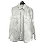 DRESS×INDIVIDUALIZED SHIRTS タブカラーストライプシャツ ホワイト サイズ：M (名古屋栄店) 220421