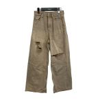  Mystic mystic NEW авария Denim Denim брюки MYZ1032303A0002 бежевый размер :1