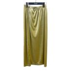【値下げ】Ron Herman Velour Skirt ベロアスカート 3810500043 イエロー サイズ:S (広島パルコ店)