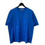 マルニ MARNI 23SS ビーズロゴ レタリング 半袖Tシャツ THJET49EX1 ブルー サイズ:38