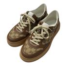 【値下げ】GUCCI GGキャンバス キャンバススニーカー 675840 ベージュ サイズ：6 1/2 (名古屋栄店)