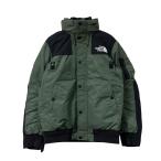 【値下げ】THE NORTH FACE×sacai BOMBER JACKET マルチカラーダウンジャケット ND9171SA オリーブ サイズ：S
