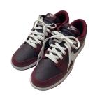 ショッピングDUNK 【値下げ】NIKE GIRLS DUNK LOW RETRO ローカットスニーカー DJ6188 600 ワインレッド サイズ：26.5cm (名古屋栄店)