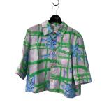 マルニ MARNI 23SS 半袖シャツ CAMA0533A0 UTR025 ラベンダー サイズ:38