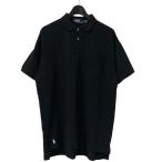ポロラルフローレン POLO RALPH LAUREN ポロ ビッグ シャツ ポロシャツ ブラック サイズ:S
