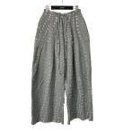 シンヤコヅカ SHINYA KOZUKA HOME BAGGY ダメージスウェットパンツ 230ISK44 グレー サイズ:S